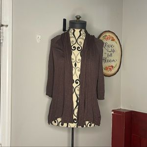 Brown Lightweight Cardigan